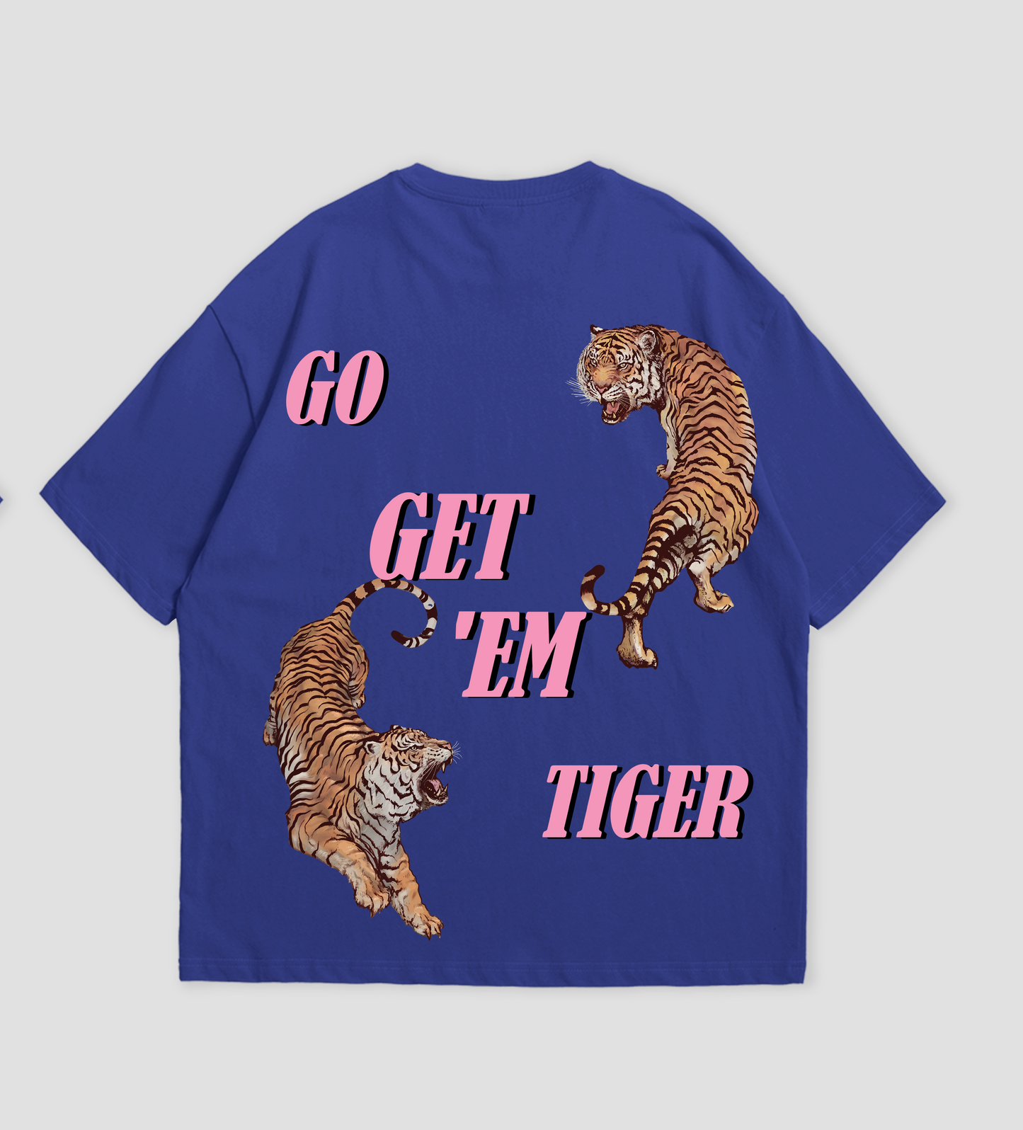 Go Get Them Tiger Heavyweight Oversized Tee