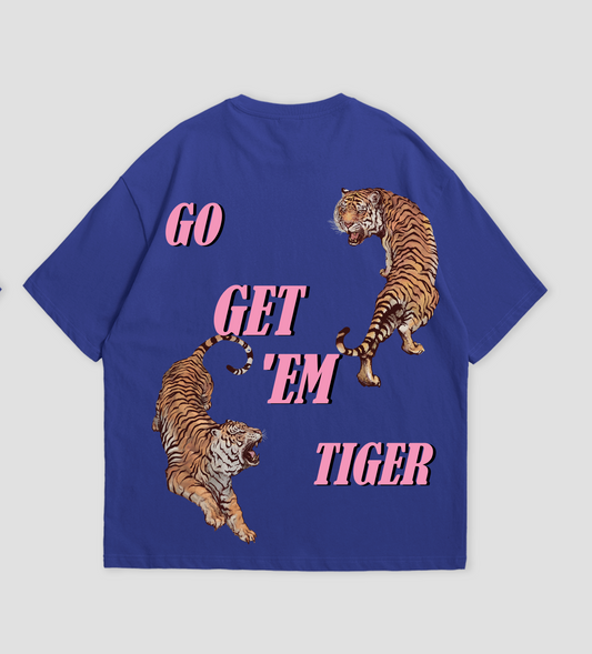 Go Get Them Tiger Heavyweight Oversized Tee